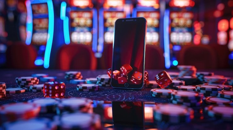 Membaca syarat bonus melalui perangkat mobile